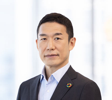 Bust shot of CDO Kiyoshi Sasaki