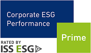 Corporate ESG Performance Prime RATED BY ISS ESG
