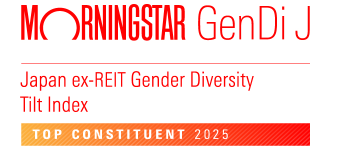 MORNINGSTAR GenDi J Japan ex-REIT Gender Diversity Tilt Index TOP CONSTITUENT 2025